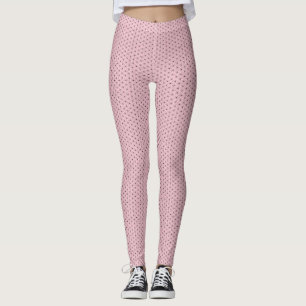 Legging Padrão tradicional japonês de traços de folhas