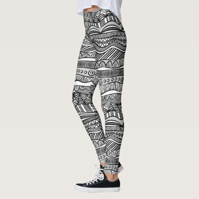 Legging Padrão Tribal (Esquerda)