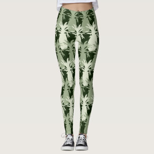 LEGGING PADRÃO TROPICAL DO PINEAPPLE 