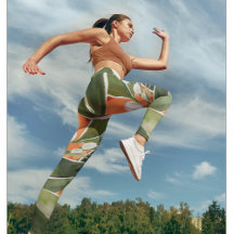 Padrão Tropical Laranja e Flores de Água