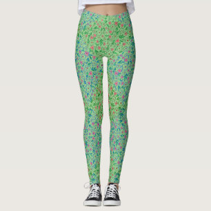 Legging Padrão vegetal A10.b LGreen BG