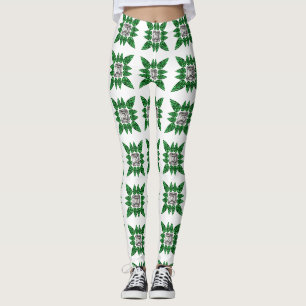 Legging Padrão Verde