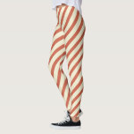 Legging Padrão vermelho-branco e vermelho-vivo<br><div class="desc">Leggings de padrão em estilhaço vermelho e branco</div>