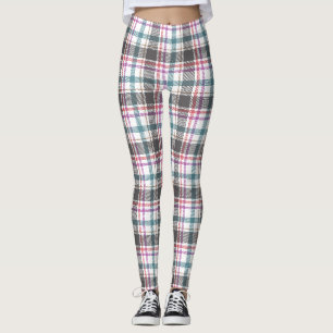 Legging Padrão Xadrez Clássico