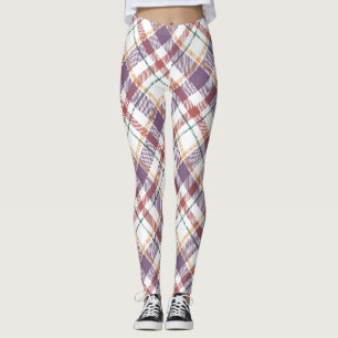 Legging Padrão Xadrez Clássico