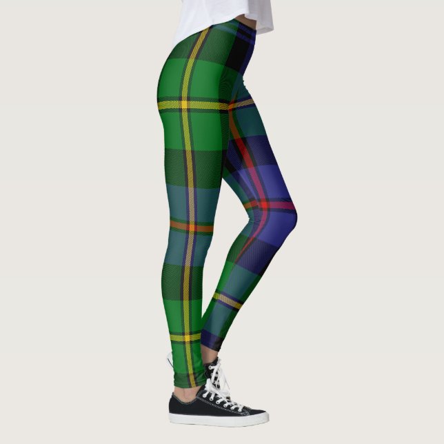 Legging Padrão Xadrez Escocês (Direita)