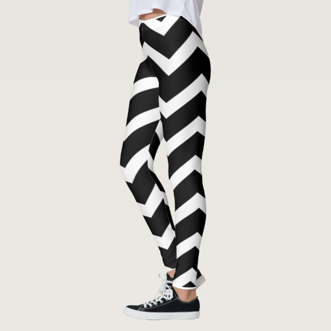 Legging Padrão Zig Zag (Esquerda)