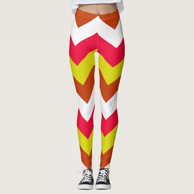 LEGGING PADRÃO ZIGZAG. (Frente)
