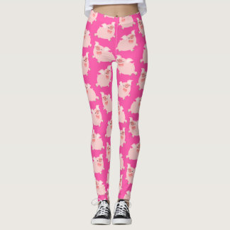 Legging Padrões de animação alegres e bonitos