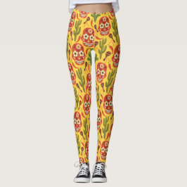 LEGGING PADRÕES DE ESTILO MEXICANO