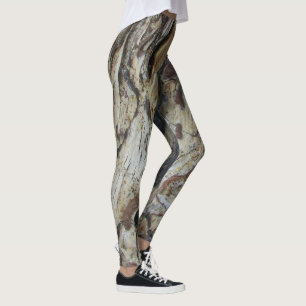 Legging Padrões de grão de madeira derivada Foto Rústic