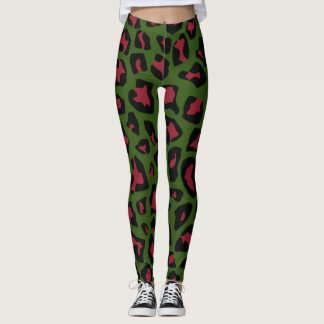 Legging Padrões sem focas de Leopard