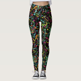 Legging Paint Splatter