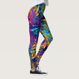 Legging Paint Splatter