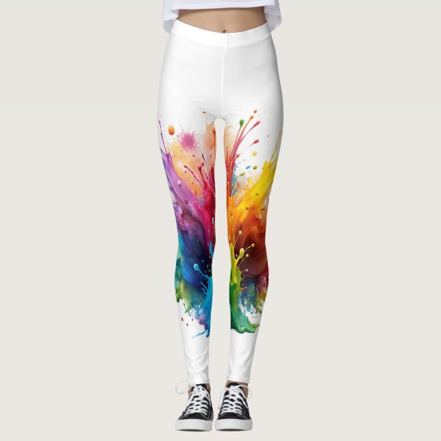 Legging Paint Splatter (Frente)