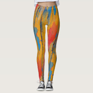 Legging Paint Splatter colorido