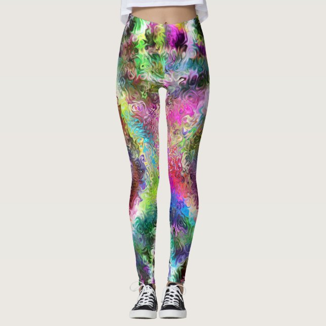Legging Paint Storm (Frente)