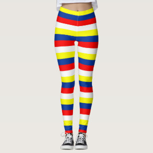 Legging País das faixas de bandeira da Venezuela na Malási