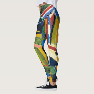 Legging Paisagem Abstrata (1915–1916) - Henry Lyman Sayen