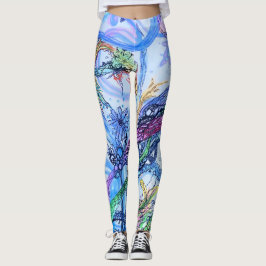 Legging Paisagem Aquática Maravilhosa