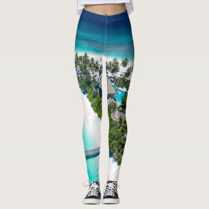 Legging Paisagem de praia