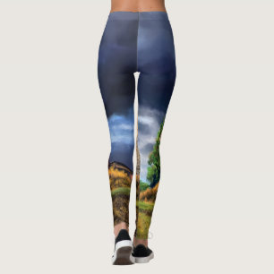 Legging Paisagem e Clima nos Países Baixos - Desenho