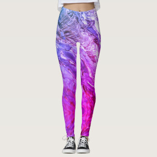 Legging Paisagem lunar psicodélica