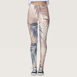 Legging Paisagem: Padrão de Motif Tropical