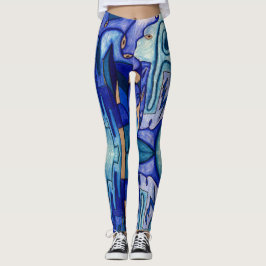Legging Paisagem urbana