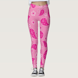 Legging Paisley Rosa