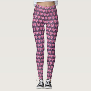 Legging Paixão Cardíaca Roxa