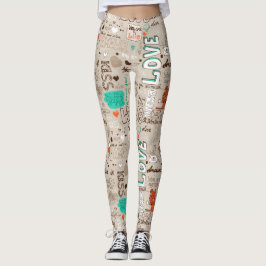 Legging Palavras de amor