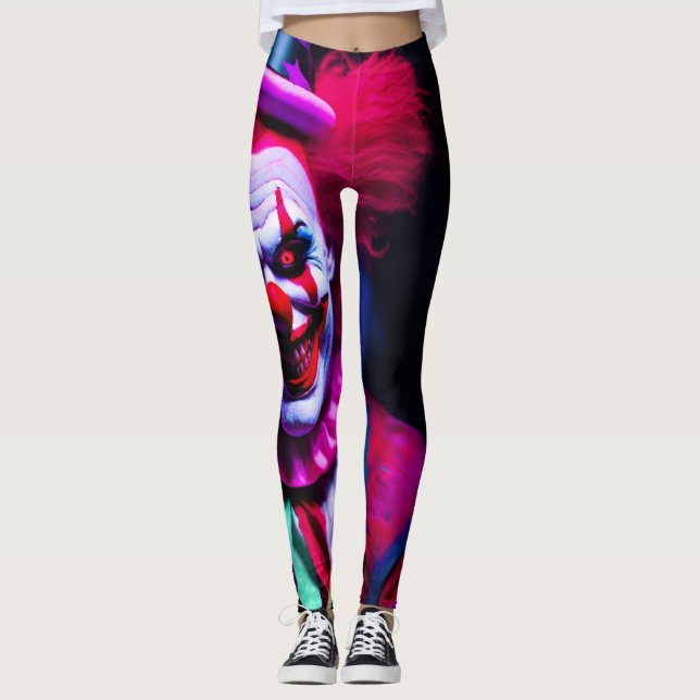 Legging palhaço assustador (Frente)