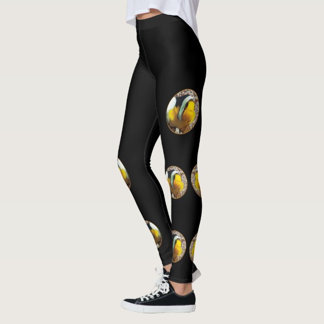 Legging Palhaço - Fecho! Design fotográfico redondo | (Esquerda)