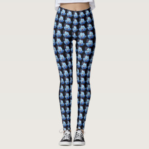 Legging Palhaço:Pernas de Mau