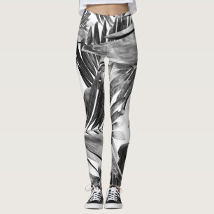 Legging Palm deixa o padrão amor #6 #tropical #wall #decor