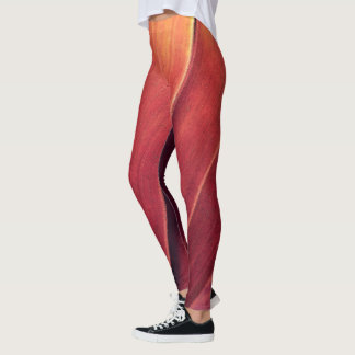 Legging Palm Fronts in Rust and Dourado