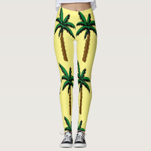 LEGGING PALM TREES YOGA PANDAS