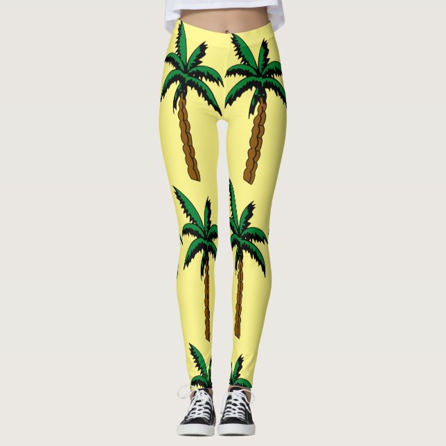LEGGING PALM TREES YOGA PANDAS (Frente)