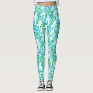Legging Palm Whisperer havaiano Legal tropical