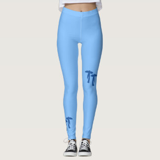 Legging Palmeiras - Azul