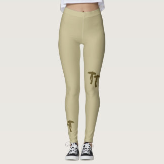 Legging Palmeiras-chic - Marrom