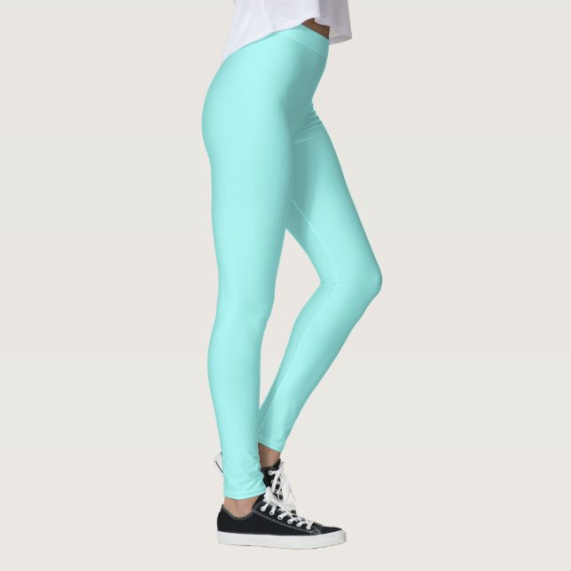 Legging Pancadas Fractoberry Sólidas Cores Bebê Azul (Direita)