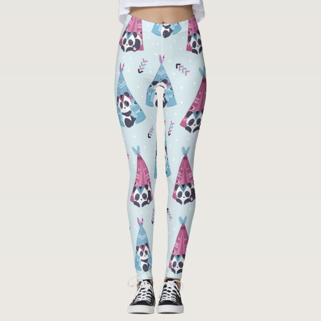 Legging Panda Lover | Ser Como Panda (Frente)