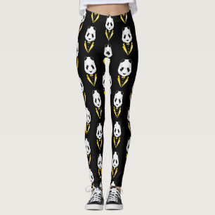 Legging Panda luxuosa