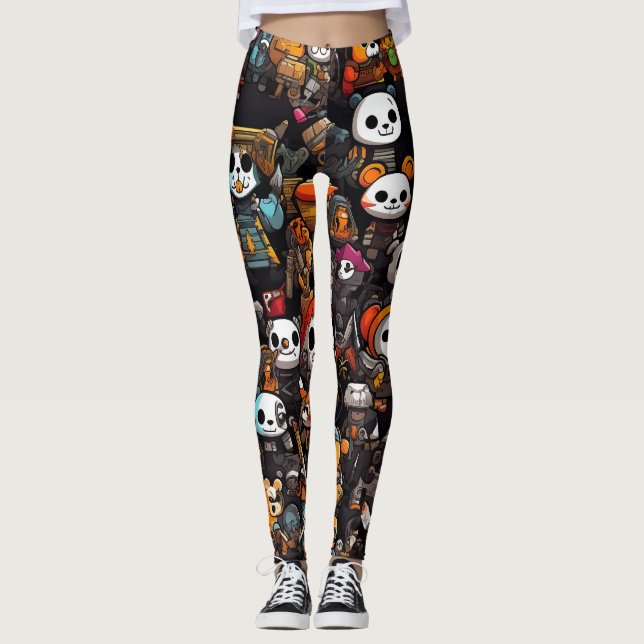 Legging Panda Mania (Frente)