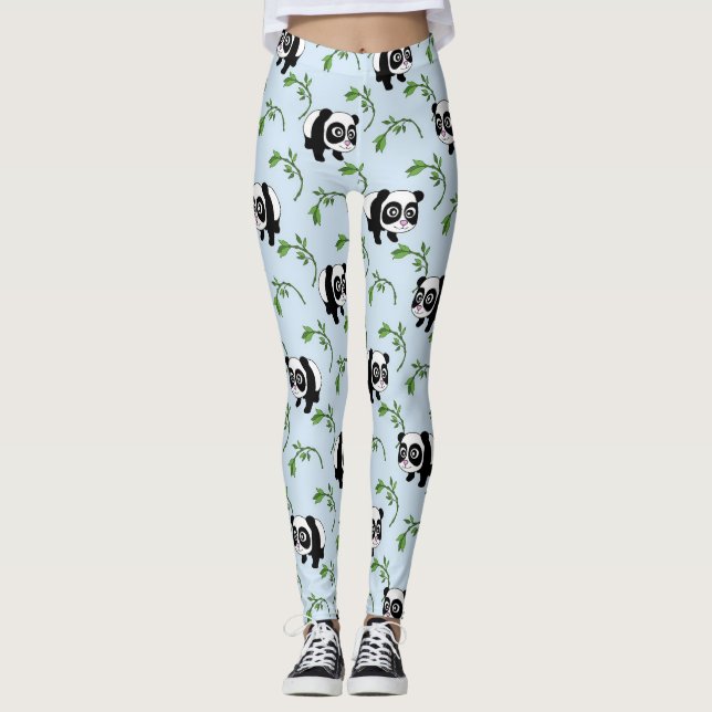 Legging Pandas Adoráveis (Frente)