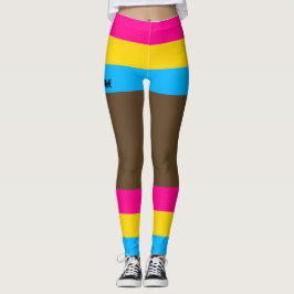 Legging Pansexual PrideFaux Shorts & Pernas
