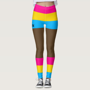 Legging Pansexual PrideFaux Shorts & Pernas