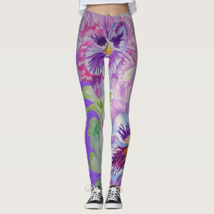 Legging Pansy Pansy com pernas grandes